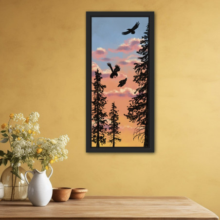 Sunset Tumble Giclée Print • Knezek.Art|Shop