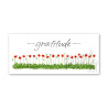 Poppy Field "gratitude" Thank You Card