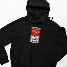 Custom Printed Antifascist Soup Hoodie