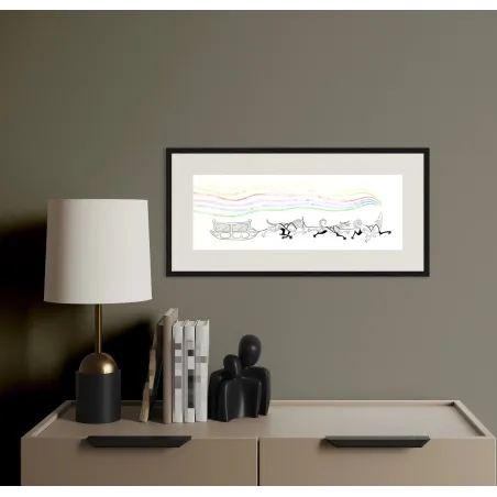 Sled Dog Song Giclée Print