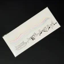 Sled Dog Song Greeting Card