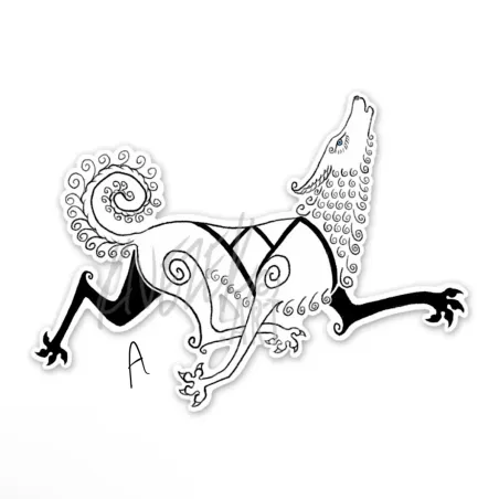 Sled Dog Stickers & Magnets