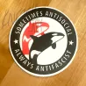 ANTIFA Orcas Vinyl Stickers