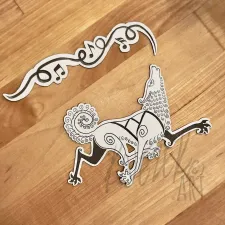 Sled Dog Stickers & Magnets