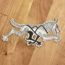 Sled Dog Stickers & Magnets