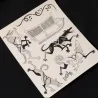 Sled Dog Sticker Sheet