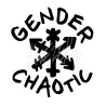 Gender Chaotic Oil Slick Vinyl Sticker